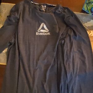 Reebok Charcoal Long Sleeve Tee